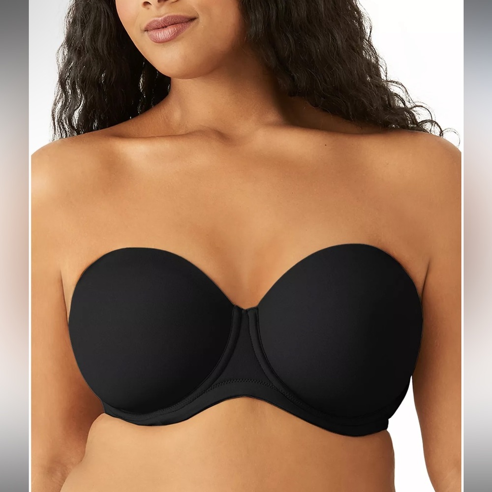 Wacoal Red Carpet Full Figure Underwire Strapless Bra 
854119 size 34G
